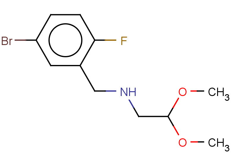 [(5-bromo-2-fluorophenyl)methyl](2,2-dimethoxyethyl)amine