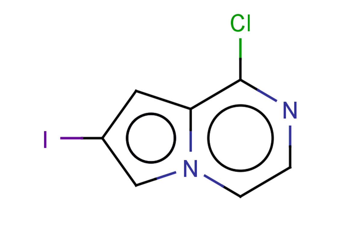 1-chloro-7-iodopyrrolo[1,2-a]pyrazine