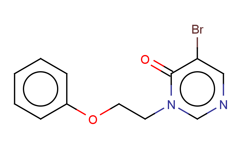 5-bromo-3-(2-phenoxyethyl)-3,4-dihydropyrimidin-4-one