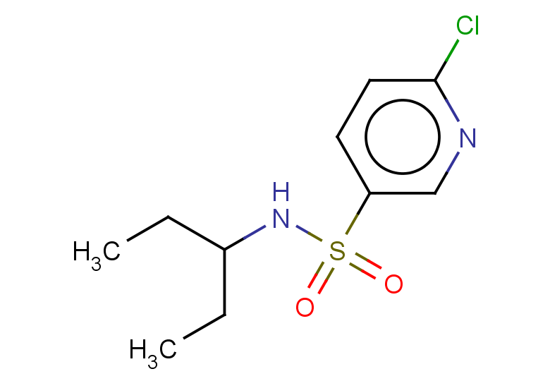 6-chloro-N-(pentan-3-yl)pyridine-3-sulfonamide