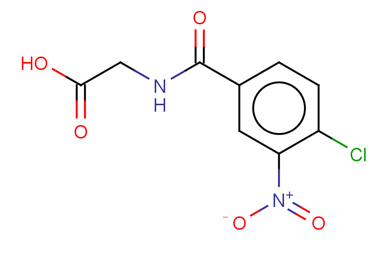 2-[(4-chloro-3-nitrophenyl)formamido]acetic acid