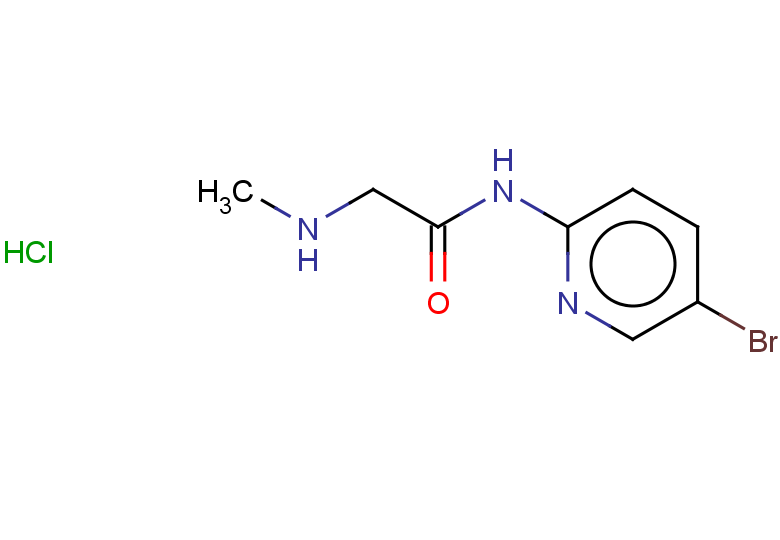 N-(5-bromopyridin-2-yl)-2-(methylamino)acetamide hydrochloride