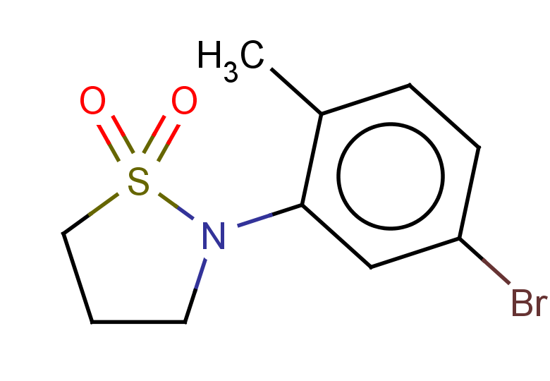 2-(5-bromo-2-methylphenyl)-1,2-thiazolidine-1,1-dione