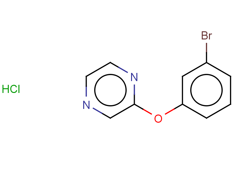 2-(3-bromophenoxy)pyrazine hydrochloride