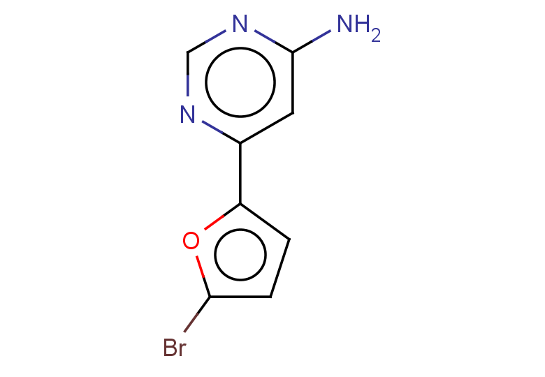 6-(5-bromofuran-2-yl)pyrimidin-4-amine