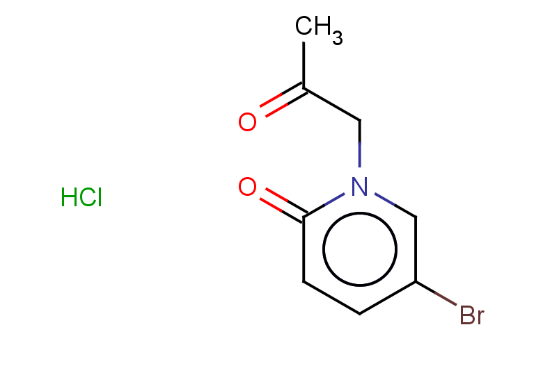 5-bromo-1-(2-oxopropyl)-1,2-dihydropyridin-2-one hydrochloride