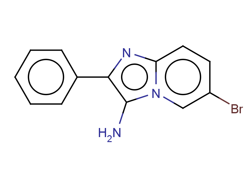 6-bromo-2-phenylimidazo[1,2-a]pyridin-3-amine