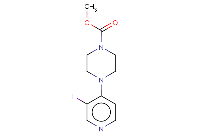 methyl 4-(3-iodopyridin-4-yl)piperazine-1-carboxylate