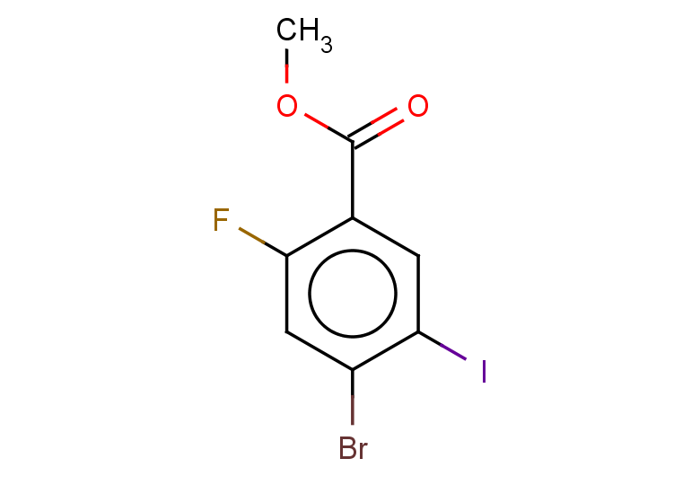 methyl 4-bromo-2-fluoro-5-iodobenzoate