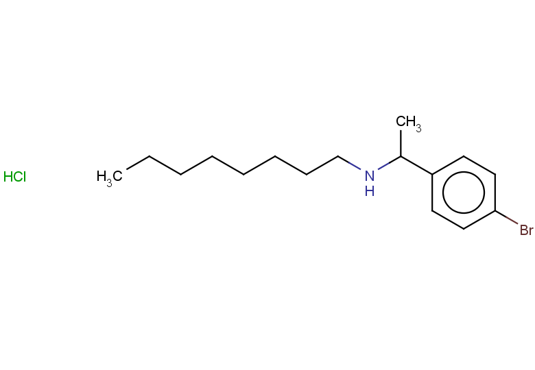 [1-(4-bromophenyl)ethyl](octyl)amine hydrochloride