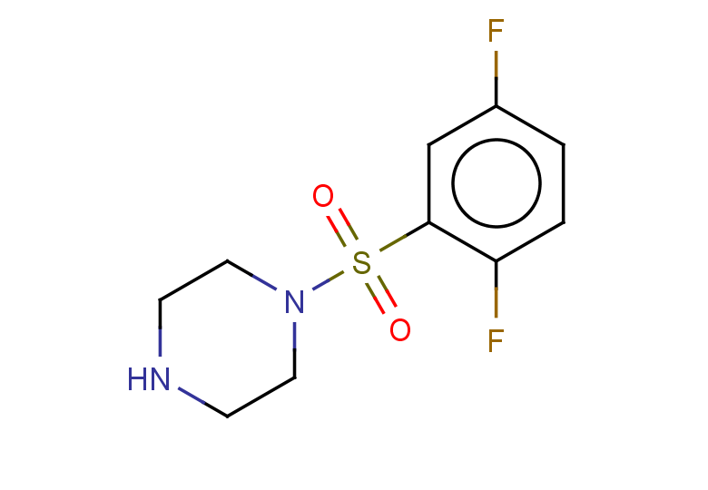 1-(2,5-difluorobenzenesulfonyl)piperazine