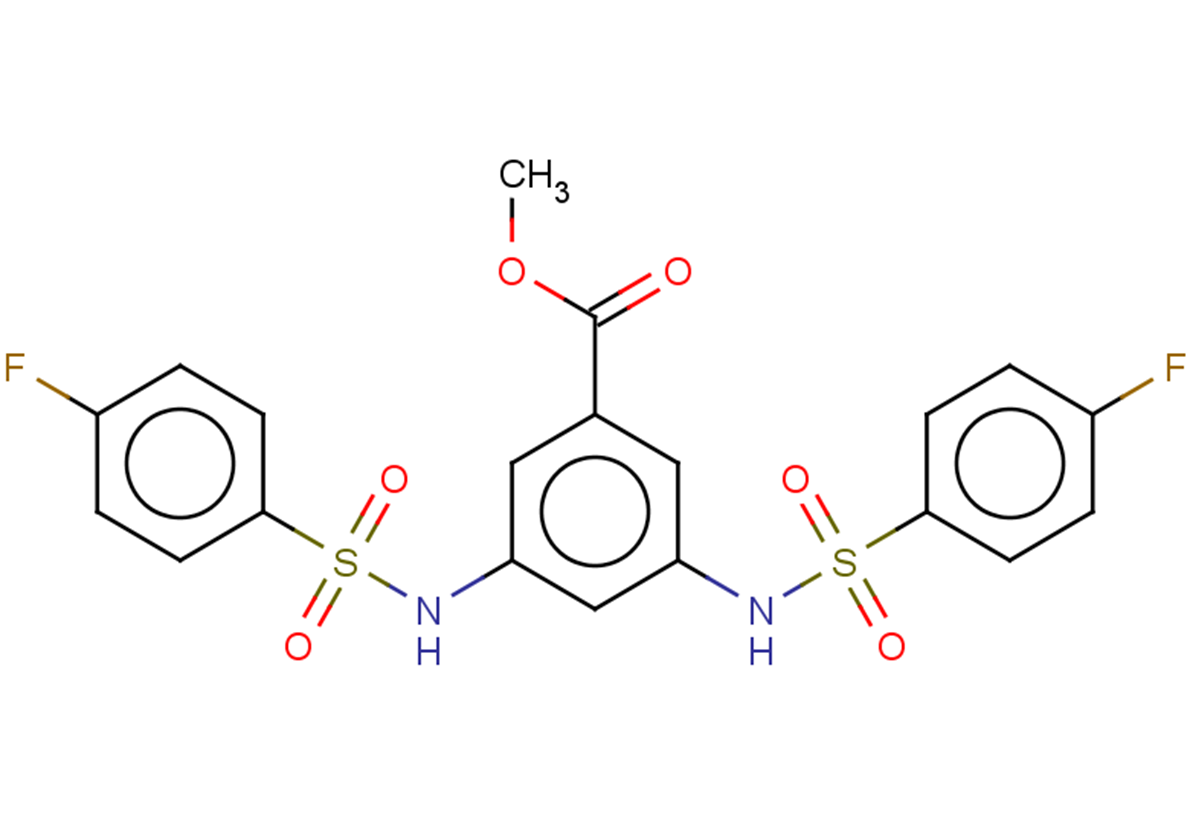 methyl 3,5-bis(4-fluorobenzenesulfonamido)benzoate