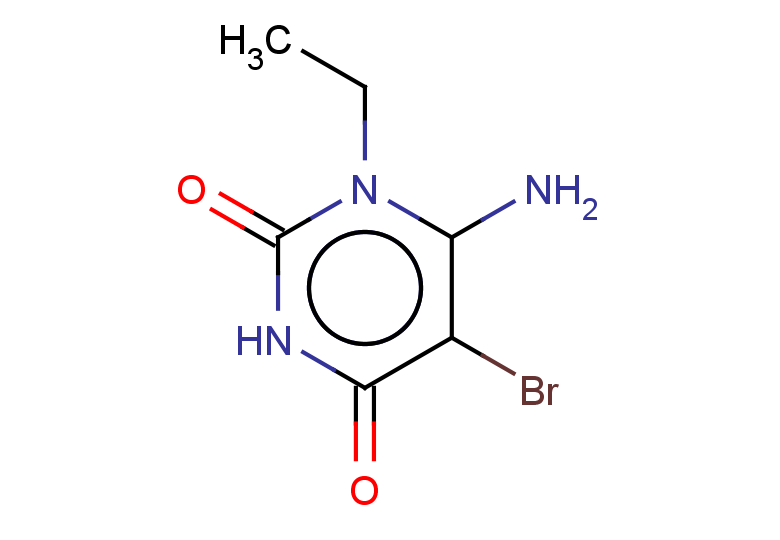 6-amino-5-bromo-1-ethyl-1,2,3,4-tetrahydropyrimidine-2,4-dione