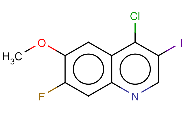 4-chloro-7-fluoro-3-iodo-6-methoxyquinoline
