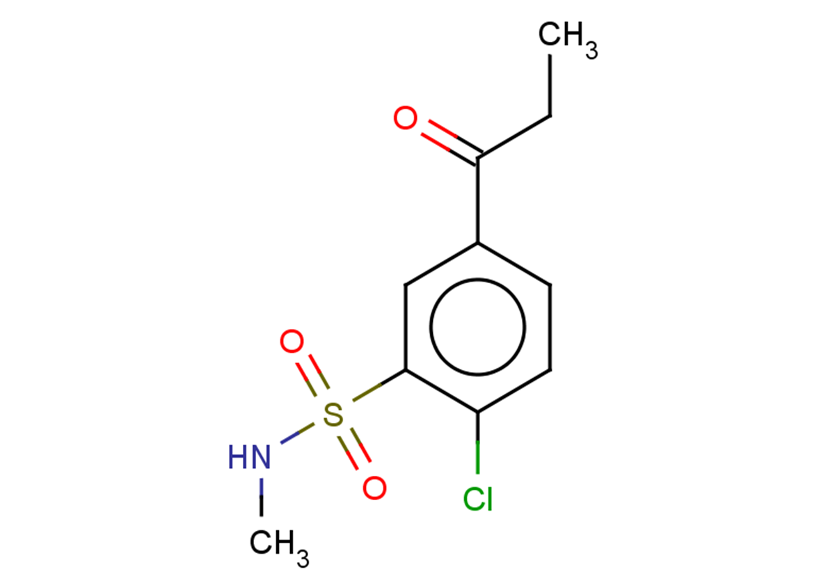 2-chloro-N-methyl-5-propanoylbenzene-1-sulfonamide