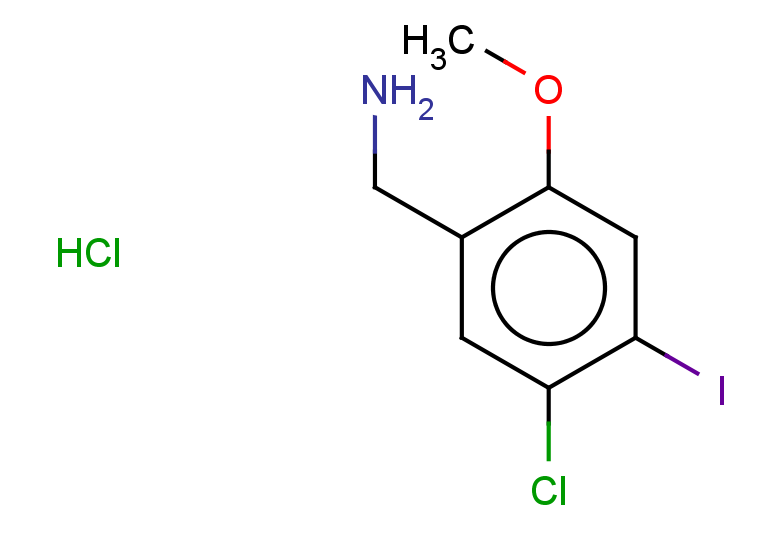 (5-chloro-4-iodo-2-methoxyphenyl)methanamine hydrochloride