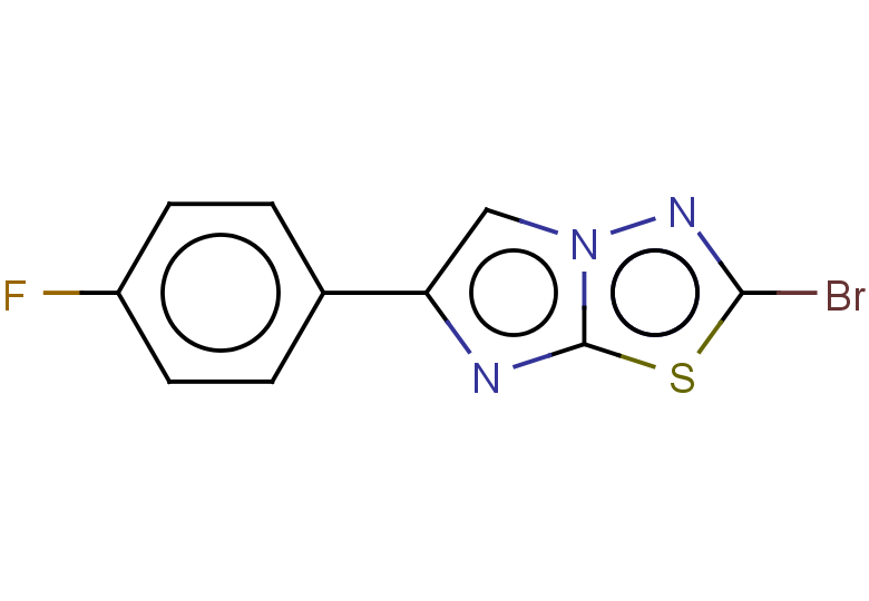 2-bromo-6-(4-fluorophenyl)imidazo[2,1-b][1,3,4]thiadiazole