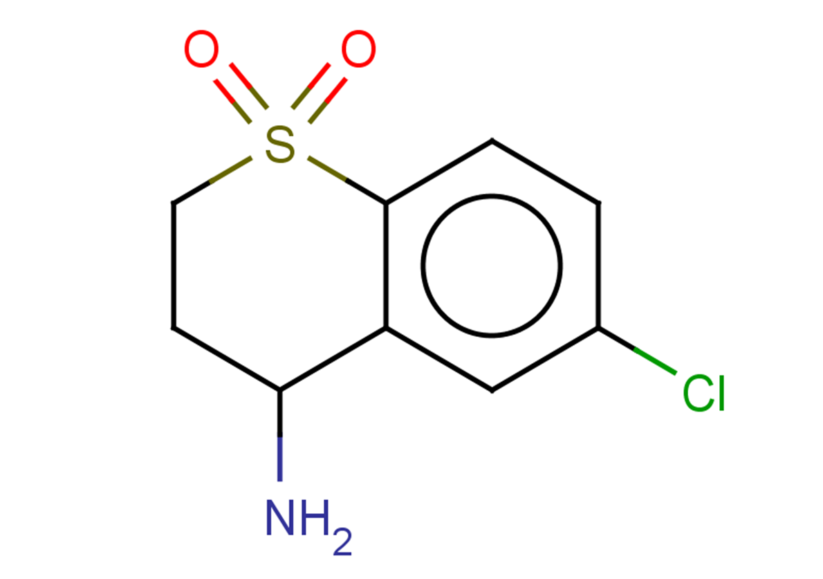4-amino-6-chloro-3,4-dihydro-2H-1lambda6-benzothiopyran-1,1-dione