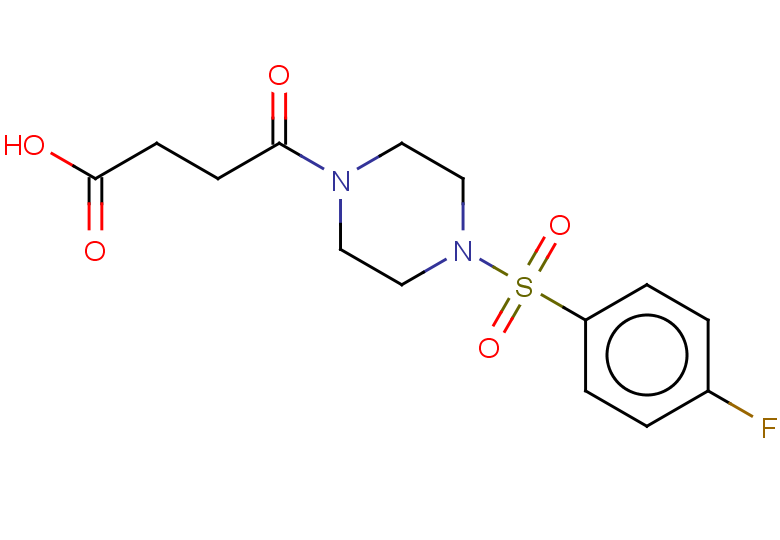 4-[4-(4-fluorobenzenesulfonyl)piperazin-1-yl]-4-oxobutanoic acid