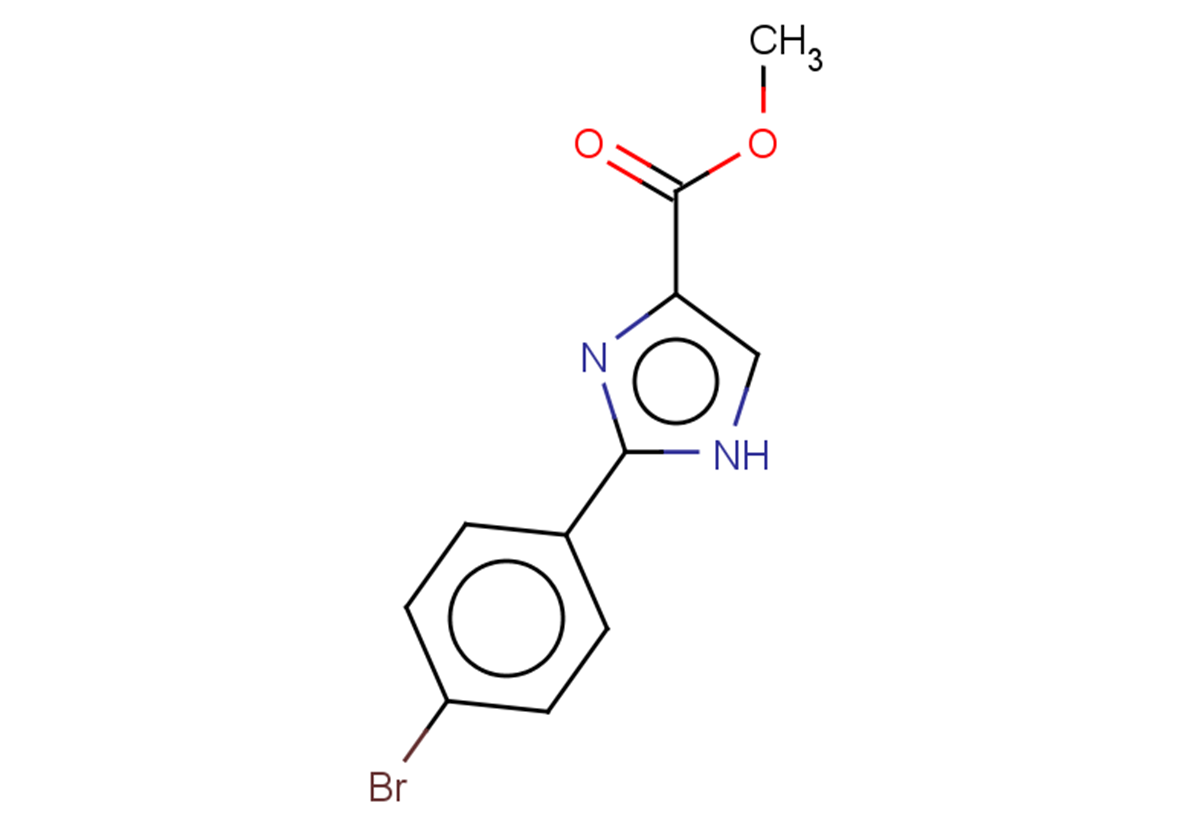 methyl 2-(4-bromophenyl)-1H-imidazole-4-carboxylate