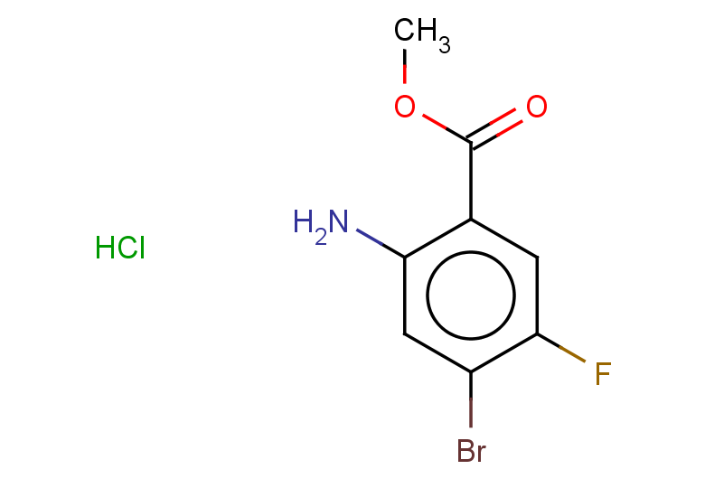 methyl 2-amino-4-bromo-5-fluorobenzoate hydrochloride