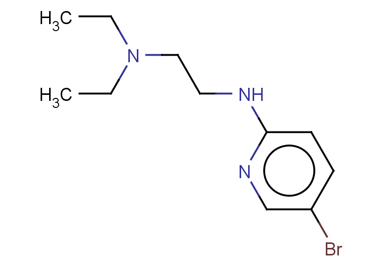 {2-[(5-bromopyridin-2-yl)amino]ethyl}diethylamine