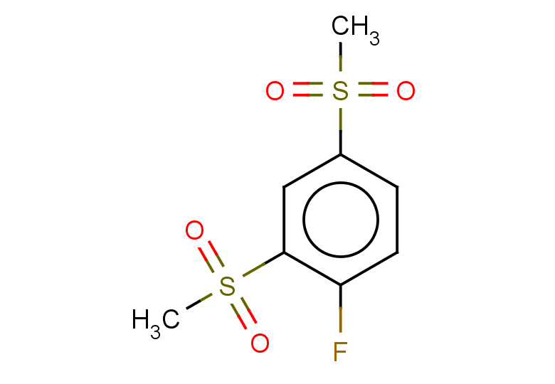 1-fluoro-2,4-dimethanesulfonylbenzene