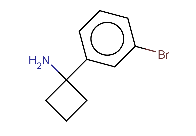 1-(3-bromophenyl)cyclobutan-1-amine