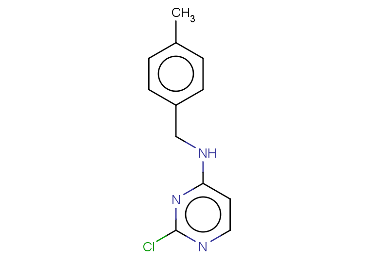 2-chloro-N-[(4-methylphenyl)methyl]pyrimidin-4-amine