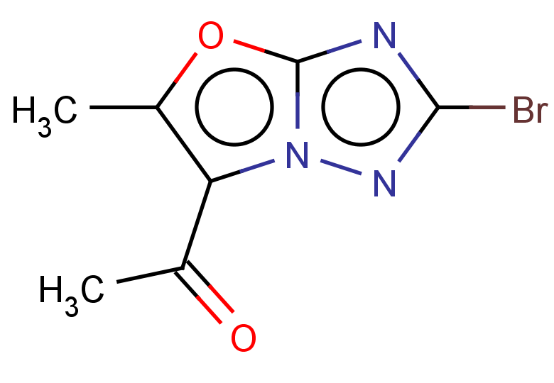 1-{2-bromo-5-methyl-[1,2,4]triazolo[3,2-b][1,3]oxazol-6-yl}ethan-1-one