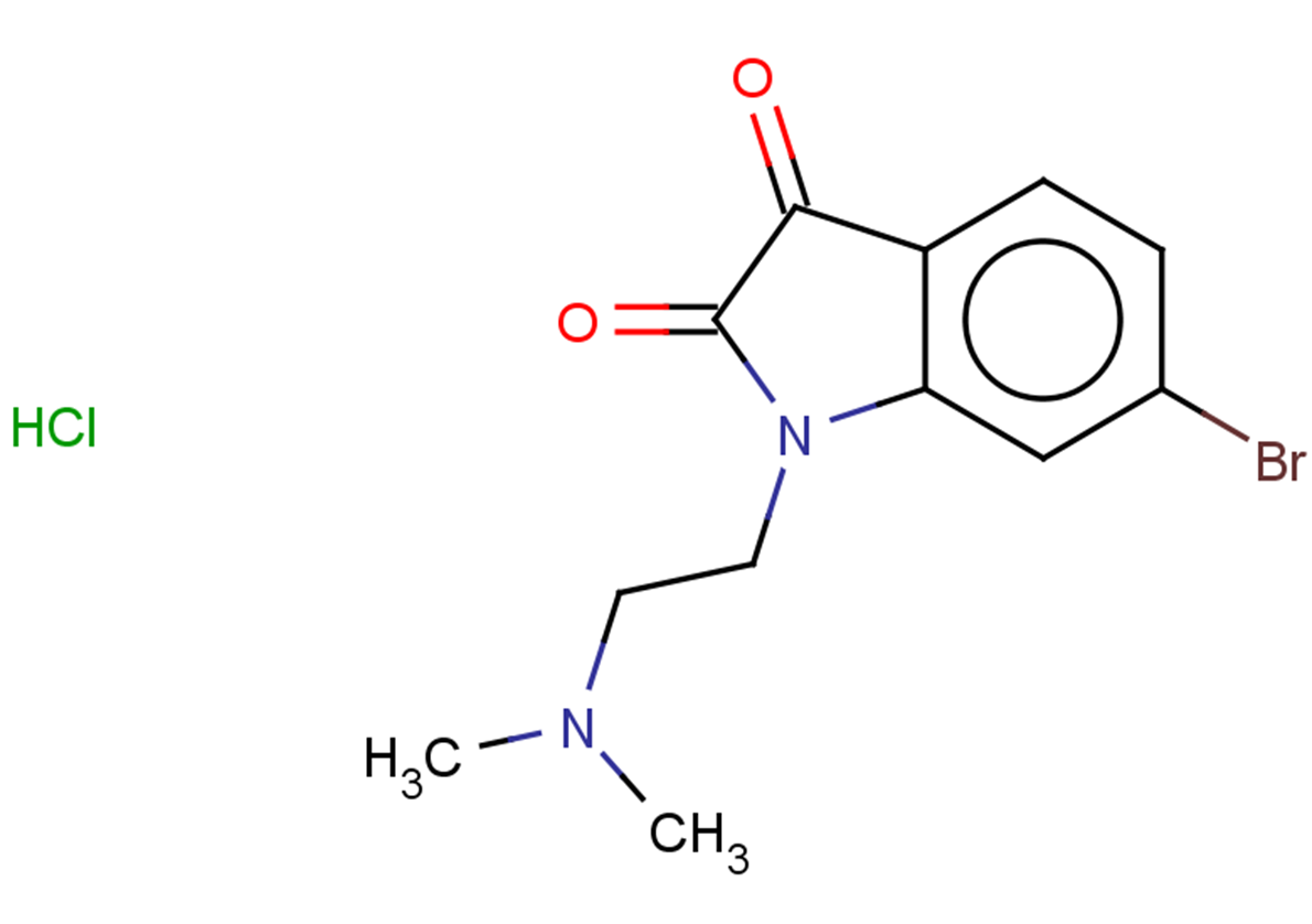 6-bromo-1-[2-(dimethylamino)ethyl]-2,3-dihydro-1H-indole-2,3-dione hydrochloride