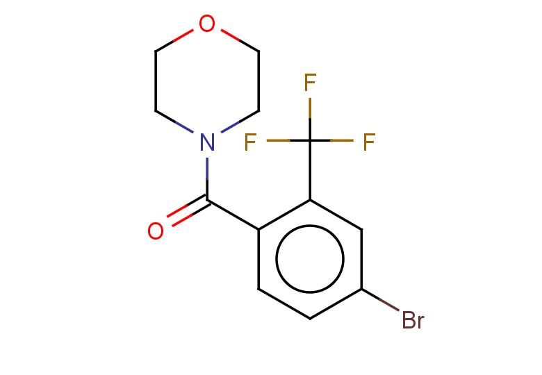 4-[4-bromo-2-(trifluoromethyl)benzoyl]morpholine