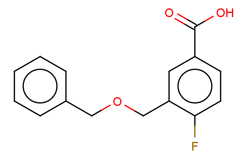 3-[(benzyloxy)methyl]-4-fluorobenzoic acid