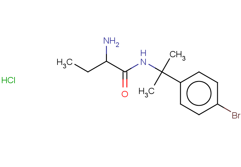 2-amino-N-[2-(4-bromophenyl)propan-2-yl]butanamide hydrochloride