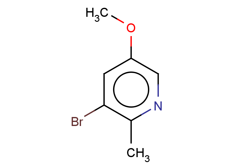3-bromo-5-methoxy-2-methylpyridine