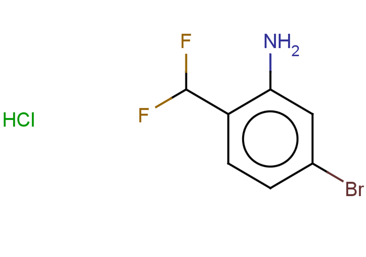 5-bromo-2-(difluoromethyl)aniline hydrochloride
