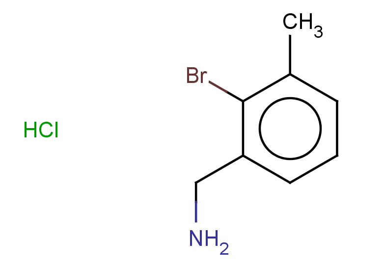 (2-bromo-3-methylphenyl)methanamine hydrochloride