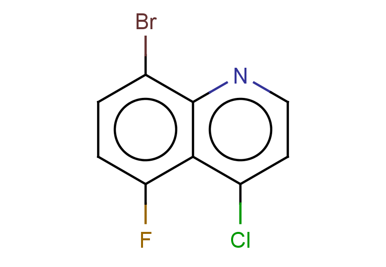 8-bromo-4-chloro-5-fluoroquinoline