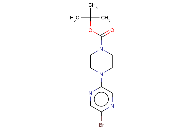tert-butyl 4-(5-bromopyrazin-2-yl)piperazine-1-carboxylate