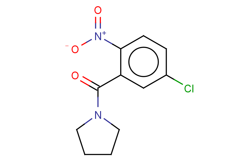 1-(5-chloro-2-nitrobenzoyl)pyrrolidine
