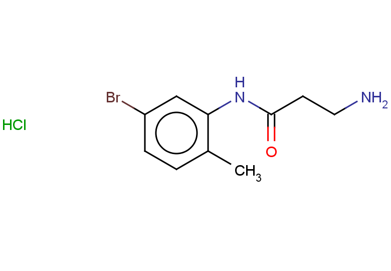 3-amino-N-(5-bromo-2-methylphenyl)propanamide hydrochloride