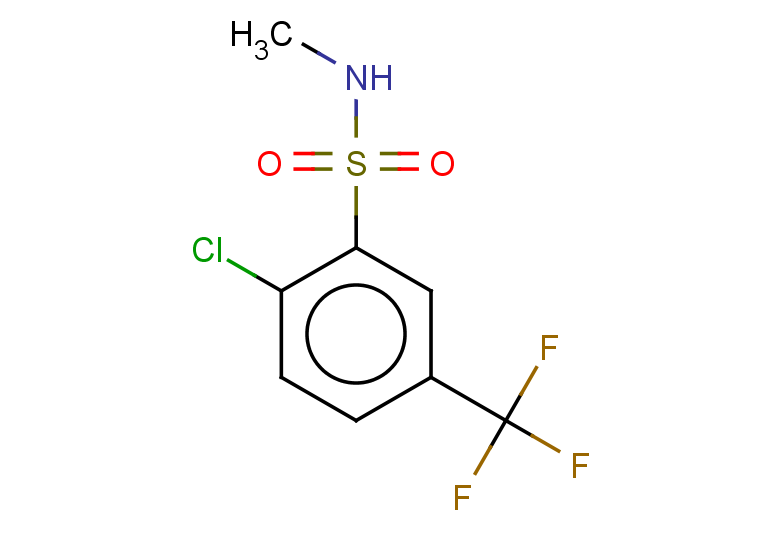 2-chloro-N-methyl-5-(trifluoromethyl)benzene-1-sulfonamide