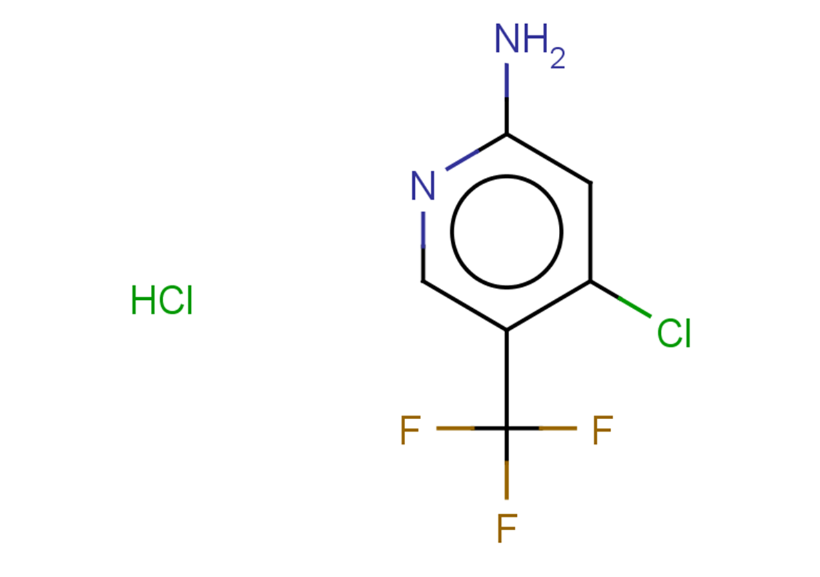 4-chloro-5-(trifluoromethyl)pyridin-2-amine hydrochloride
