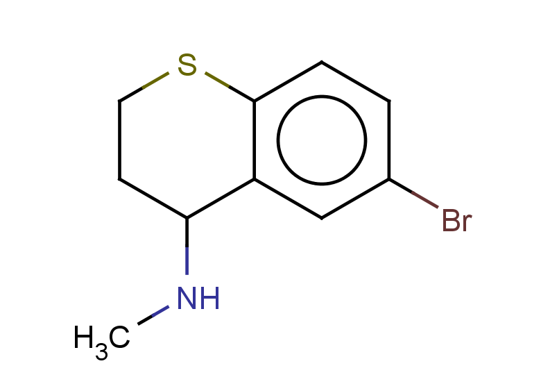 6-bromo-N-methyl-3,4-dihydro-2H-1-benzothiopyran-4-amine
