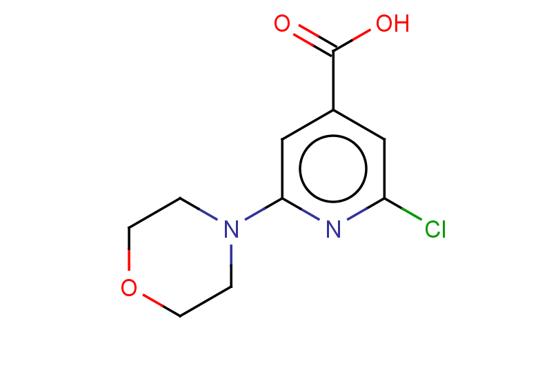 2-chloro-6-(morpholin-4-yl)pyridine-4-carboxylic acid