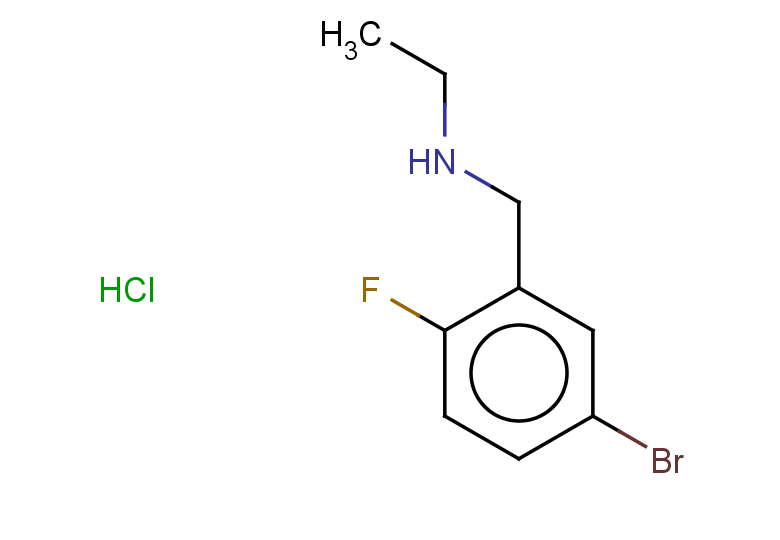 [(5-bromo-2-fluorophenyl)methyl](ethyl)amine hydrochloride