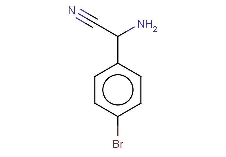 2-amino-2-(4-bromophenyl)acetonitrile