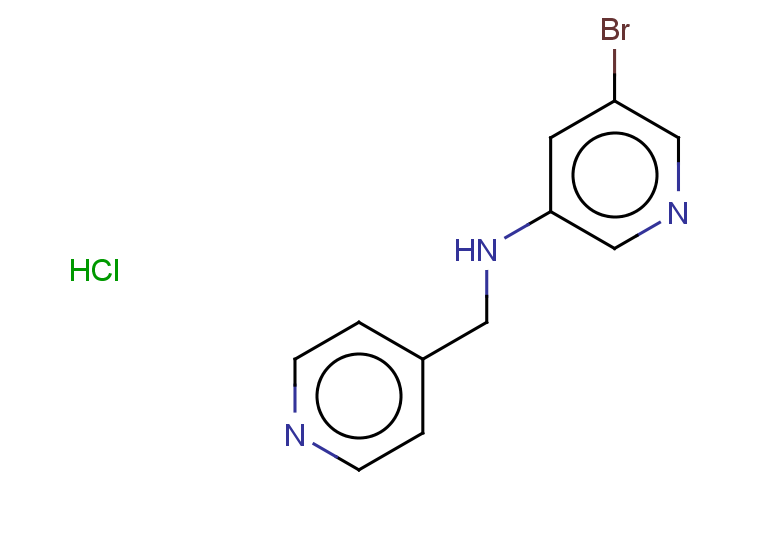 5-bromo-N-(pyridin-4-ylmethyl)pyridin-3-amine hydrochloride