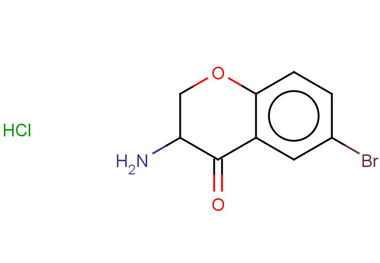 3-amino-6-bromo-3,4-dihydro-2H-1-benzopyran-4-one hydrochloride
