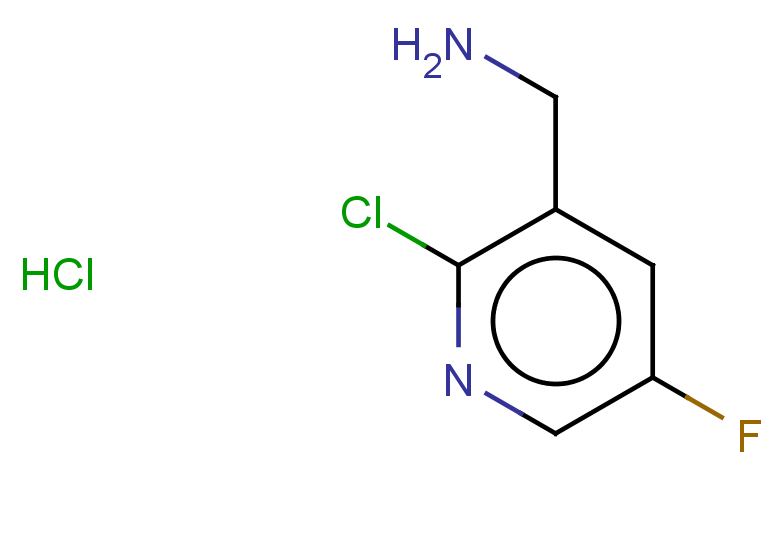 (2-chloro-5-fluoropyridin-3-yl)methanamine hydrochloride
